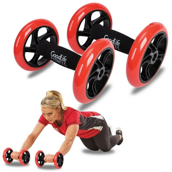 GoodLife Fitness Roues pour abdominaux pro - ensemble de 2