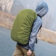 thumbnail image 4 of Funda impermeable para mochila, triple impermeabilidad, correa con hebilla cruzada antideslizante, ultraligera, compacta y portátil, para senderismo, acampada, ciclismo, actividades al aire, 4 of 8