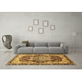 thumbnail image 3 of Ahgly Company Indoor Square Persian Brown Traditional Area Rugs, 8' Square, 3 of 4