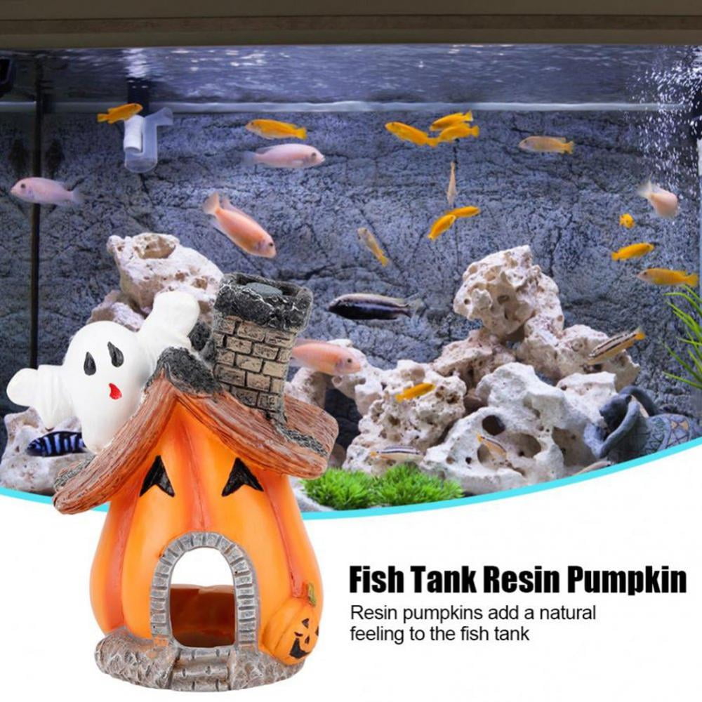 Antecedent vonnis Vertolking Halloween Pumpkin Figurine Decorations Resin Stone Halloween Figurines Set  Halloween Pumpkin and Ghost Statue for Resin Crafts Desktop Fish Tank  Ornament Halloween Decor - Walmart.com