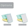 thumbnail image 6 of Smart Design Scrub Sponge with Bamboo Odorless Rayon Fiber - Set of 9 - Ultra Absorbent - Soft and Metallic Scrub - Cleaning, Dishes, and Hard Stains - Kitchen - Heavy Duty - Yellow, Mint, Blue, 6 of 8