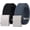 H-grey+black(silver Buckle), variant on Canvas Web Belt for Men Adjustable Cloth Fabric Military Belt with Metal Buckle