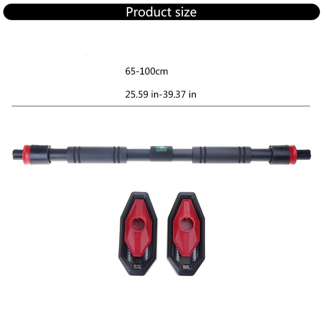 CEORPER Upper Body Standing Workout Pull Up Bar Set Holds Up to 450kg Easy To Install Adjustable Chin Up Bar for Home Doorway