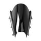 thumbnail image 3 of Parabrisas de motocicleta Accesorios para motocicletas Protector profesional portátil Negro, 3 of 9