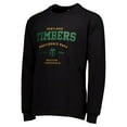 thumbnail image 2 of Men's Black Portland Timbers Leisure Raglan Pullover Sweatshirt, 2 of 4