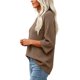 thumbnail image 5 of Neewe Women's Casual 3/4 Sleeve T-Shirts Round Neck Tunic Tops Basic Tees Blouses Business Pullover, 5 of 6