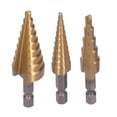 thumbnail image 2 of Taladro Escalonado, Taladro de Taladro de Paso Alta Resistencia Designes de Apertura de Apertura en forma de x Resistente Profesional Superior Profesional Diseño Para La Industria, 2 of 7
