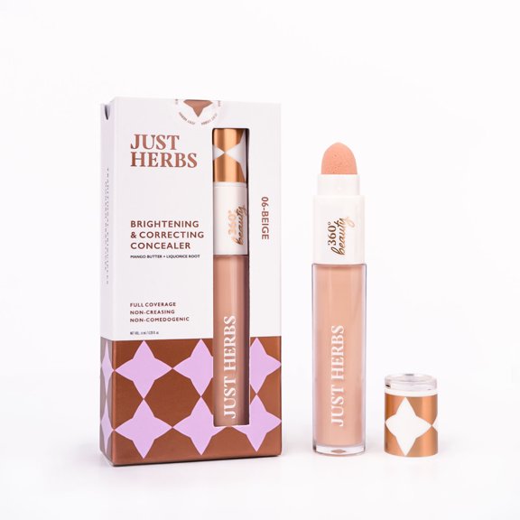 Just Herbs Concealer Brightening  Correcting - Mango Butter and Liquorice Root