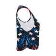 thumbnail image 6 of Jsaierl Womens 4th of July Tank Tops Plus Size Patriotic Stars and Stripes Graphic Tees Cute Sleeveless T Shirts Camisole Workout Round Neck Tanks S-XXL, 6 of 8