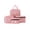B004- Pink, variant on Emergency Kit, Pink First Aid Bag 4-Piece Pack Set, Travel-First-Aid Multi-Pack Emergency First Aid Kit, Durable Medical Bag and Travel Case for Outdoor Use, Zippered Portable