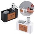thumbnail image 2 of Kitchen Soap Dispenser Set with Sponge Caddys 2in1 Kitchen Soap Dispenser Set for Kitchen Sink,Bathroom Kitchen Gadgets, 2 of 9