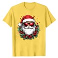 thumbnail image 2 of Tops para hombre, blusas y camisas de manga corta con cuello redondo para hombre, camiseta informal con cuello redondo y estampado para hombre, blusa de manga corta, blusa de poliéster para hombre, 2 of 4