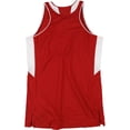 thumbnail image 2 of Adidas Womens 2-Tone Basketball Team Jersey, red, M, 2 of 2