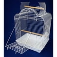 thumbnail image 2 of 1904 3/4" Bar Spacing Open Dome Top Small Parrot Bird Cage - 20"x16" In Black, 2 of 2