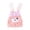 Pink, variant on Microfiber Hair Towel Wrap For Kids Girls Or Women Cute Quick Drying Turban Bath Tool Soft Absorbent Hair Dry Hat Lightweight Bouncy Hat Headscarf/ Pink Long-Eared Rabbit Hair Dryer Cap