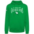 thumbnail image 2 of Men's Levelwear Green Cleveland Guardians St. Patrick's Day Podium Hoodie, 2 of 3