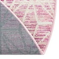 thumbnail image 6 of Jill Zarin Uptown Collection Area Rug - Fifth Avenue (3' 1" Round Pink/Ivory), 6 of 9