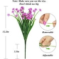 thumbnail image 4 of Sinhoon Artificial Daffodils Flowers 10 Bundles Flowers Stems UV Resistant No Fade Bouquet Indoor Outdoor Home Garden Decora, 4 of 8