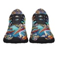 thumbnail image 5 of Louisiana Happy New Year Pelican Shoes Sneakers for Women Men Black Size 5, 5 of 7