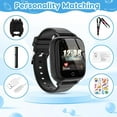 thumbnail image 3 of TOPCHANCES Smart Watch for Kids, 1.54" 4G Smartwatch with LBS GPS Tracker, Video Call, Bump-to-Friend, SOS, Camera, Games, Kids Watch Birthday Educational Gift for Age 3-15 Boys Girls, Black, 3 of 8