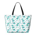 thumbnail image 2 of Disketp Utensiles Bolsa de Playa de Gran Capacidad, Bolso Impermeable y a Prueba de Arena para Mujer, Ideal para Playa, Piscina y Natación, 2 of 7