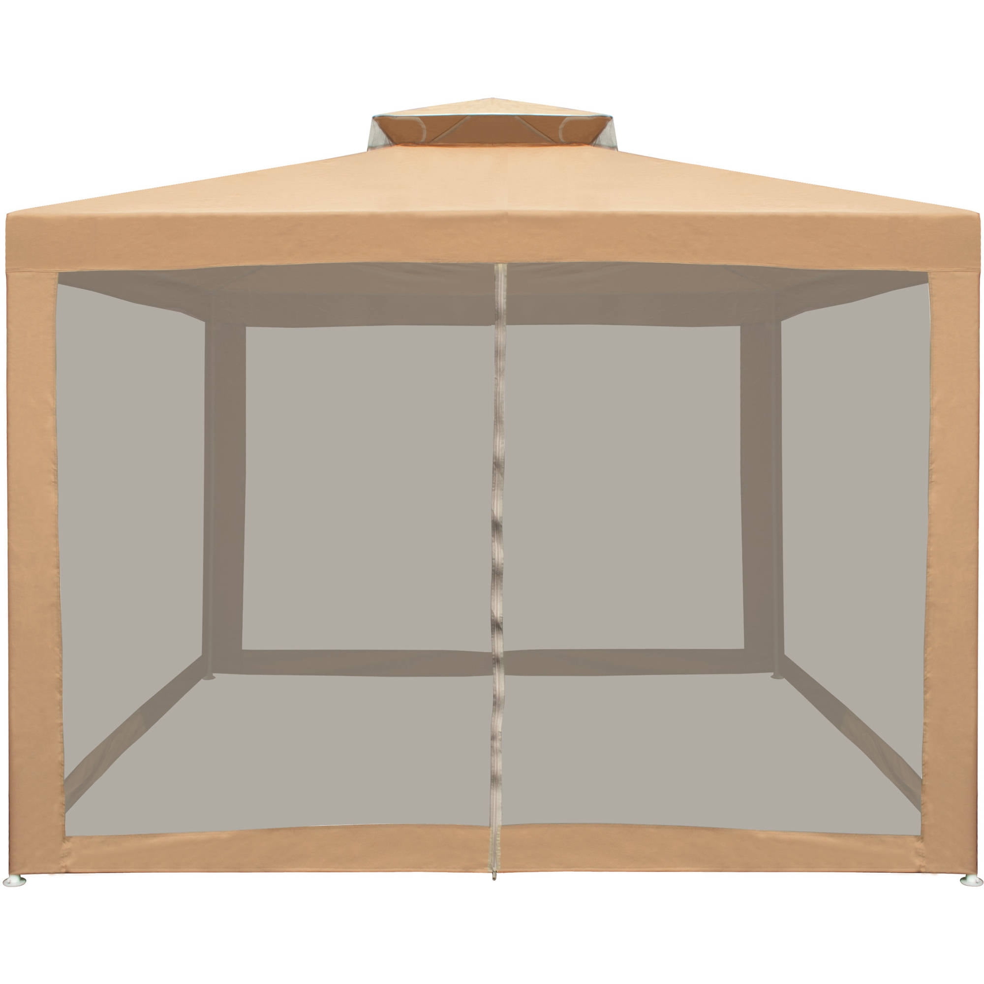ALEKO GZ2RWN10X10SD Double Roof Gazebo 10' x 10' with Mosquito Netting Picnic Party Sun... by ALEKO