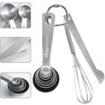 thumbnail image 2 of Measuring spoon measuring ruler, dishwasher safe, stainless steel, 2 of 5