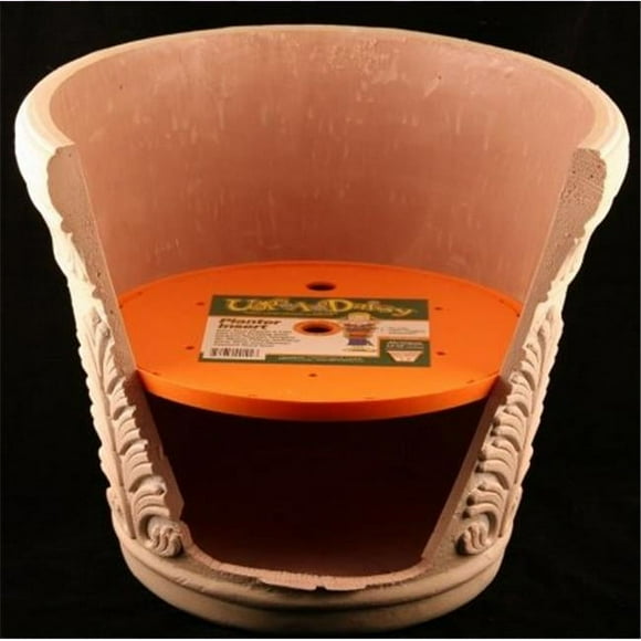 Bloem T6322-6 12" Up's Daisy Planter Insert - Orange
