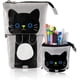thumbnail image 1 of Transformer Stand Store Portalápices Canvas + PU Cartoon Cute Cat Telescopic Pencil Pouch Bag Papelería Pen Case Box con cierre de cremallera Ormromra LRWJ409-2, 1 of 6