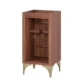 thumbnail image 5 of Modway Daylight 18" Solid Mango Wood Bathroom Vanity Cabinet in Walnut, 5 of 7