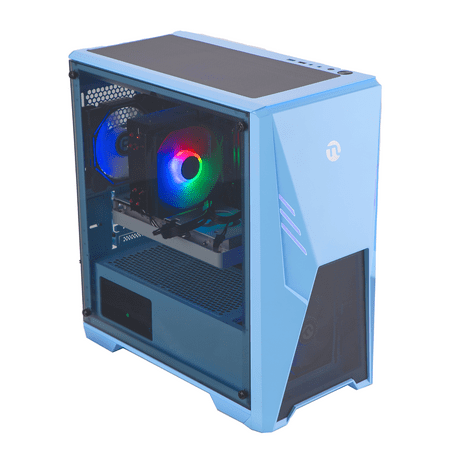 Ningmei Gaming PC Desktop AMD Ryzen5 7500F, Radeon RX 6750 GRE, 32GB RAM , 1TB SSD, Win 11,WIFI