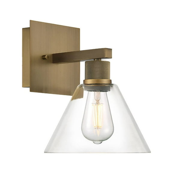Access Lighting Martini LED Wall Sconce in Antique Brushed Brass Color