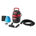 Hyper Tough 1.5 Gallon 2 Peak HP Poly Wet/Dry Vacuum, VH105 3502