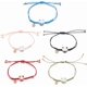 thumbnail image 1 of 6 pulseras a juego con cuentas de cerámica de gato de la suerte ajustables para mujer, lindas pulseras de cuerda de cuentas de cerámica con campanas, ligeras, 1 of 7