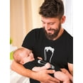 thumbnail image 3 of Pint & Half Pint Baby Bodysuit & Men's Shirt Matching Set Father & Child Outfit Dad Black Medium / Baby Black 6M (3-6M), 3 of 6