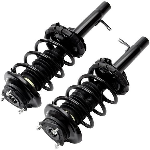 ECCPP 2X Front Shock Strut Left Right Complete Strut Shock Spring Assembly for Focus 2000-2005