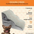 thumbnail image 2 of Escalera Para Perros Poli Pets Cubierta Lavable Gris, 2 of 9
