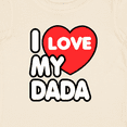 thumbnail image 4 of Inktastic I Love My Dada Boys or Girls Baby T-Shirt, 4 of 5