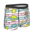 thumbnail image 4 of Uemuo Space Doodle Pattern Men's Boxer Briefs,Trunk Anti-Chafing,Comfortable, Durable, and Stylish Underwear-X-Large, 4 of 9