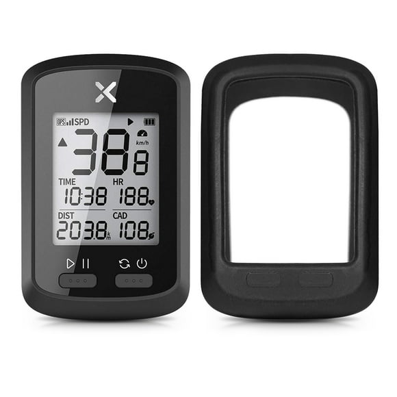 Smart GPS Cycling Computer Wireless Cycling Computer Digital Speedometer IPX7 Accurate Cycling Computer with Protective Case