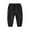Black, variant on AherBiu Kid Girls Clothes Cargo Pants Elastic High Waisted Waterproof Windproof Hiking Outdoor Trousers