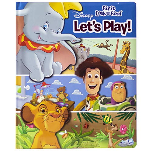 Disney Toy Story, Lion King, Dumbo, and More! - Let's Play! First Look and Find - PI Kids