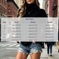 thumbnail image 3 of LUVDA Women's Chunky Ribbed Sweaters Long Sleeve Pullover Turtleneck Loose for Winter, 3 of 7