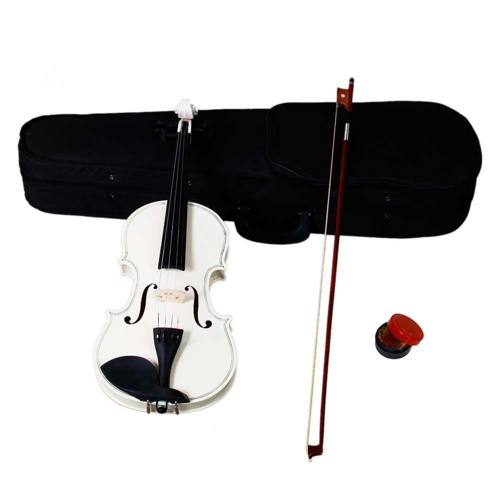 Violin Set for Kids Child Adults, 4/4 Full Beginners Students Wood Acoustic Fiddle Kit with Case, Bow And Rosin