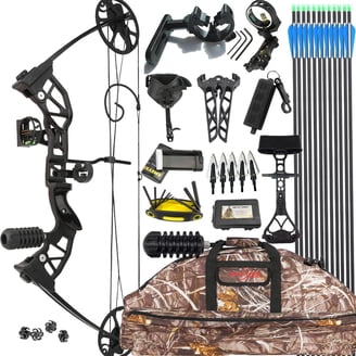 Muzzy V2 Adult Compound Archery Bowfishing Bow, Right Handed