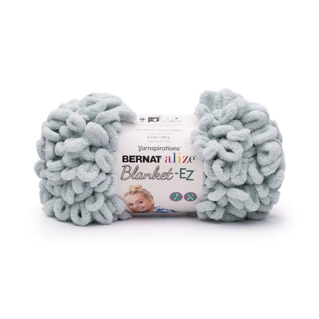 Bernat® Alize Blanket™ #7 Fil de polyester géant, fumée 6,4 oz/180 g 18 yards :