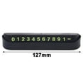 1X Parking Number Plate Glow In The Dark Number Card Freedom