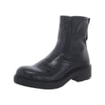 thumbnail image 2 of Franco Sarto Womens Karbon Round Toe Pull On Ankle Boots, 2 of 4