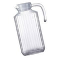 thumbnail image 4 of 61 Ounces Pitcher with Lid and Spout - High Heat Resistance& Lightweight Striped kettle 1800ml, 4 of 8