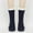 Navy, variant on OVBMPZD Blue Girls Socks Wool Fuzzy Thermal Comfort Fall Crew Winter Socks Running Socks Womens